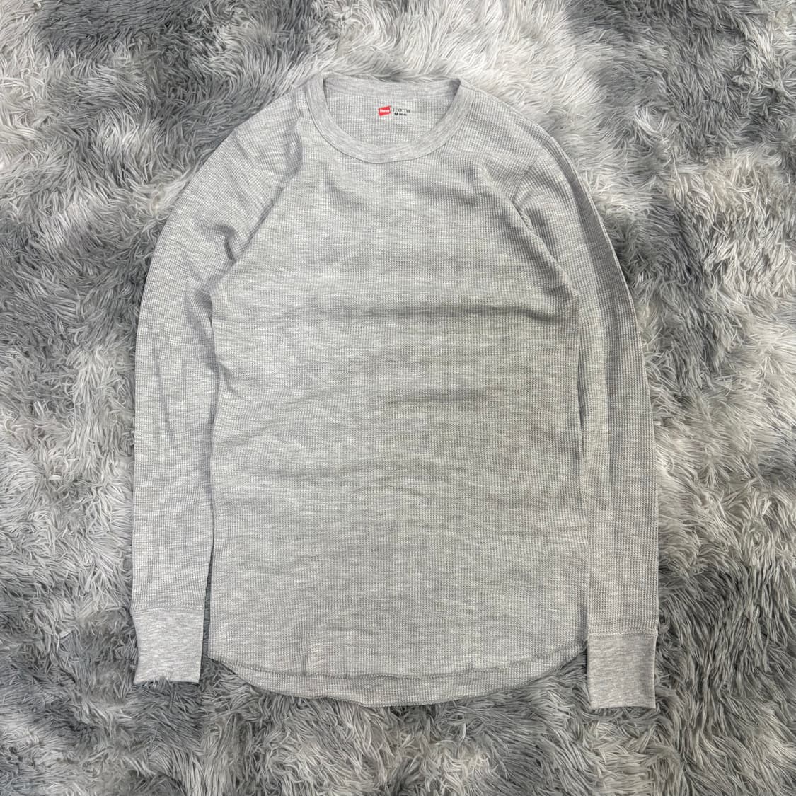 헤인즈 써멀 롱슬리브 그레이 M 상품이미지1