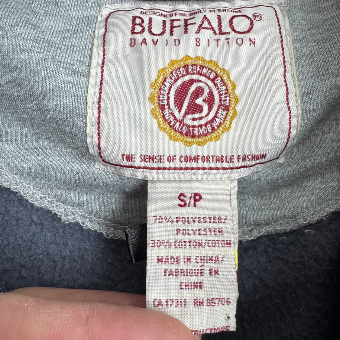 Y2K 그런지 버팔로 락 펑크 트랙탑 져지 상품이미지7