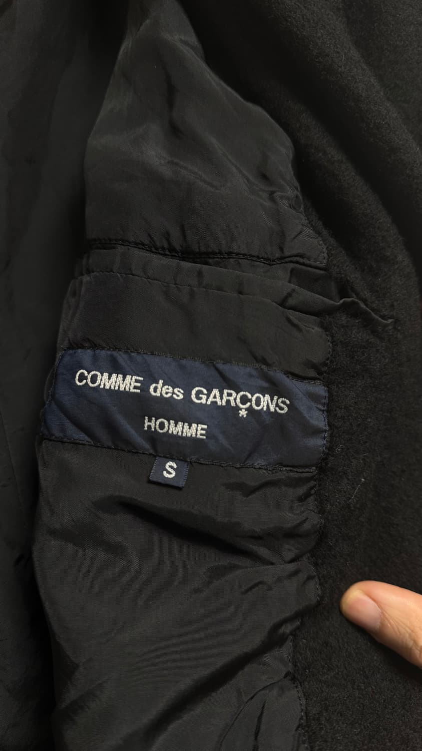 [S] 꼼데가르송 옴므 축융 울 자켓 상품이미지4