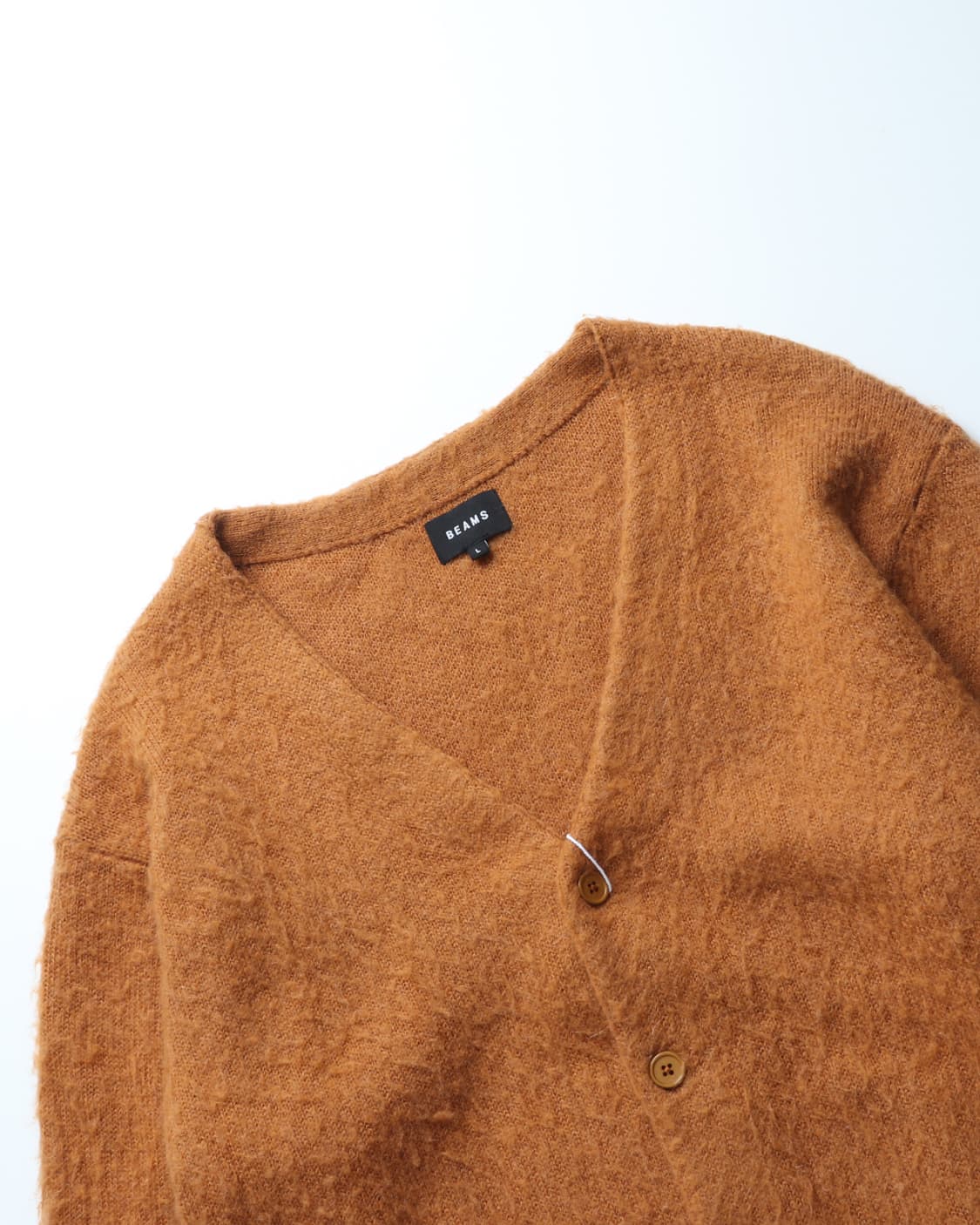 BEAMS Solid Shaggy Cardigan 상품이미지6