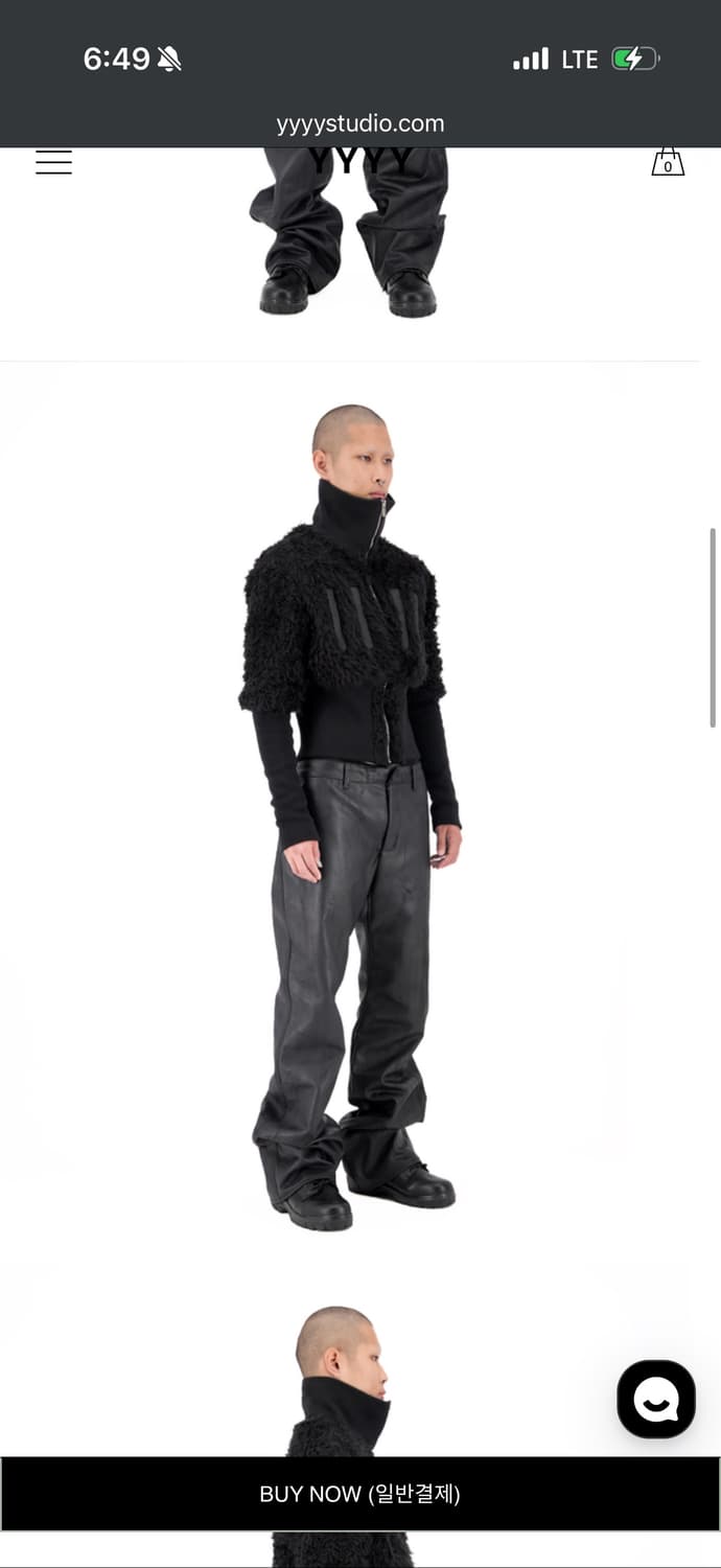 yyyy 퍼 후드 집업 자켓  상품이미지2