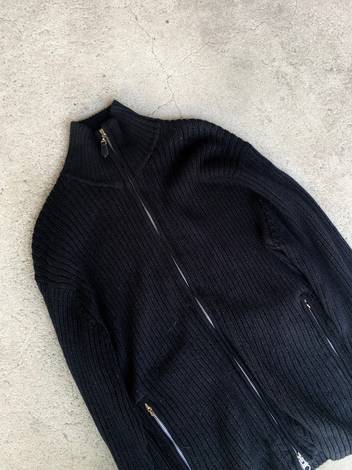 Male co high neck knit zip-up  상품이미지6