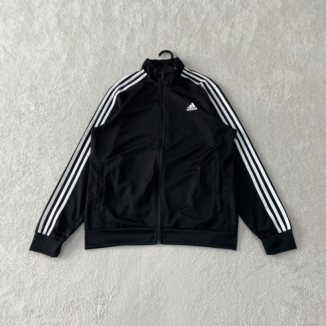 110 아디다스 블랙 트랙탑 져지 XXL 상품이미지1