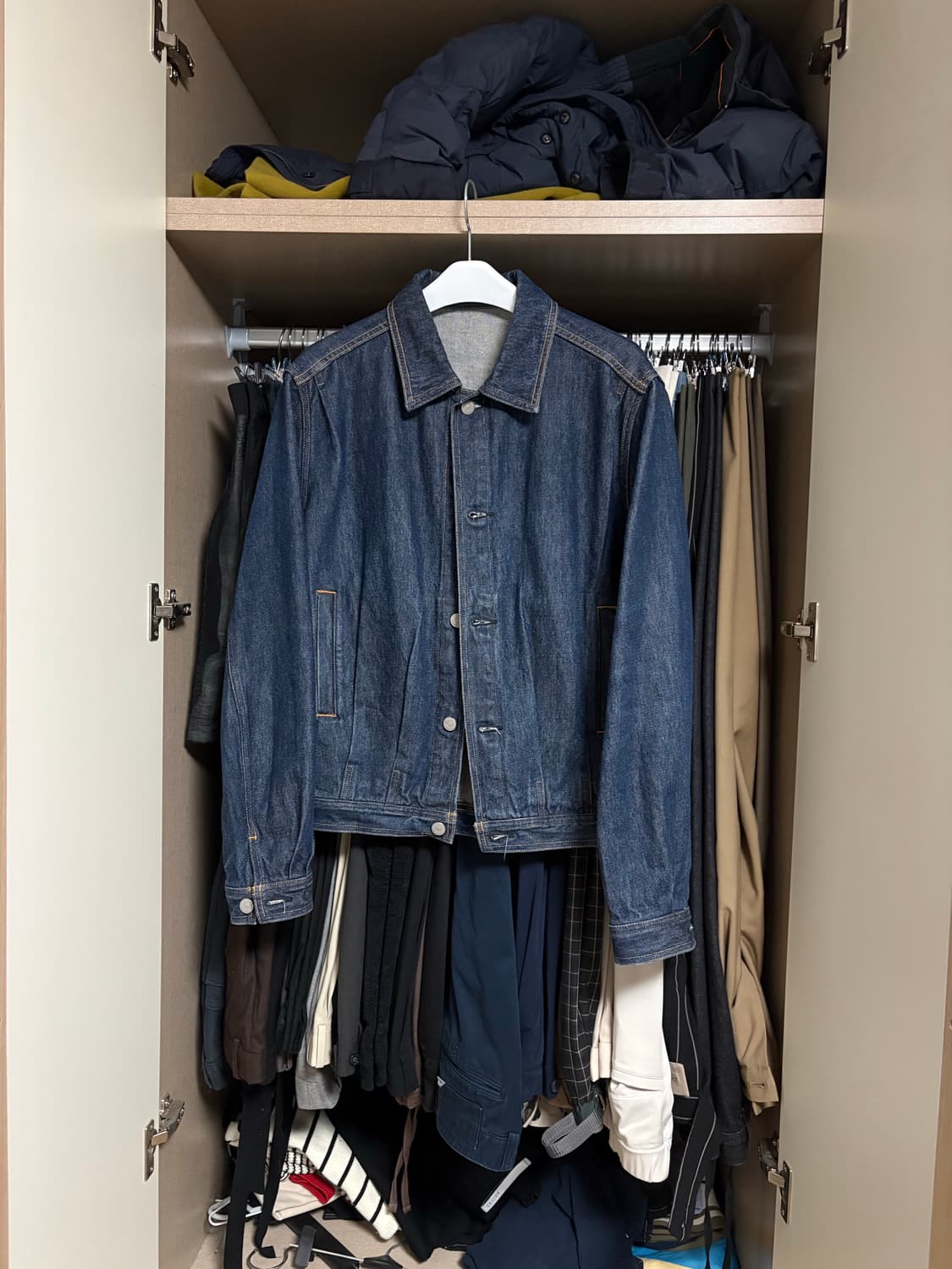 오라리 데님 블루종 자켓 상품이미지2