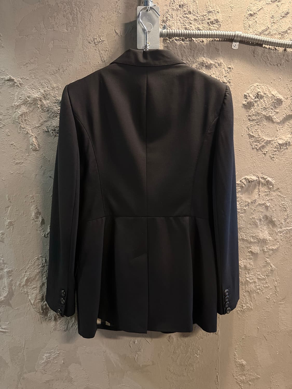 38 버버리 BURBERRY 런던 원버튼 테일러드 자켓 블랙 상품이미지7