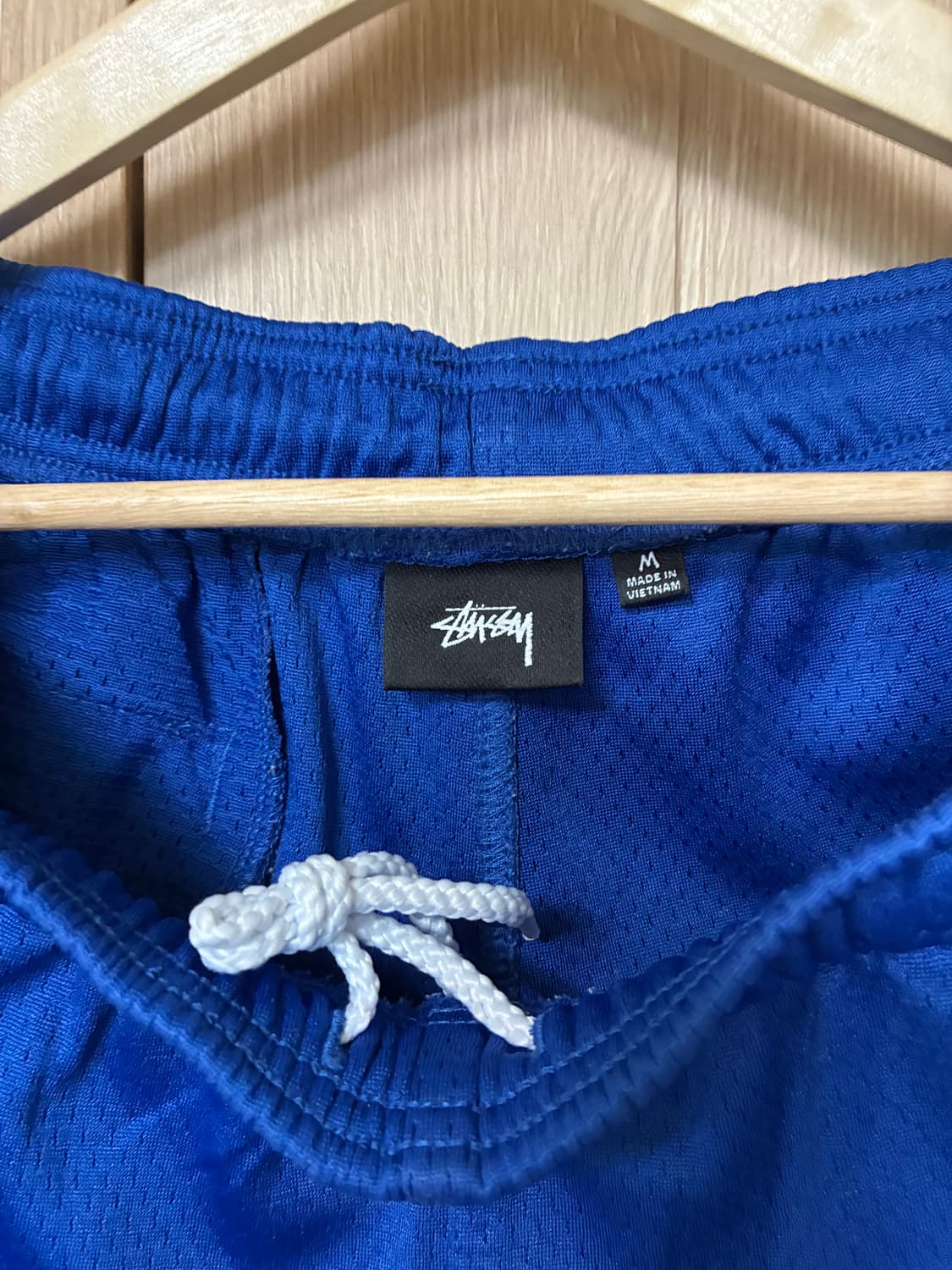 [M]스투시 LA 블루 메쉬 팬츠 상품이미지3