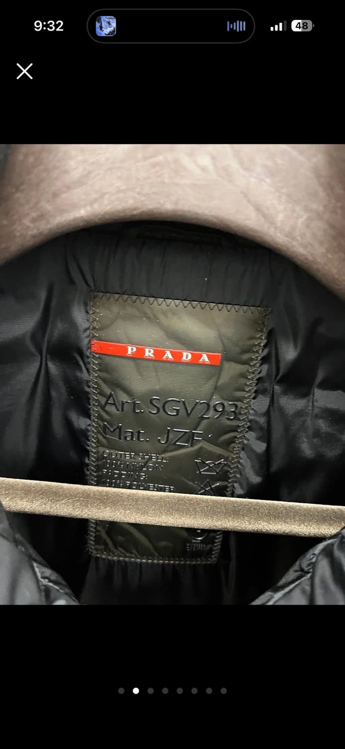 프라다 스포츠 패딩 상품이미지2