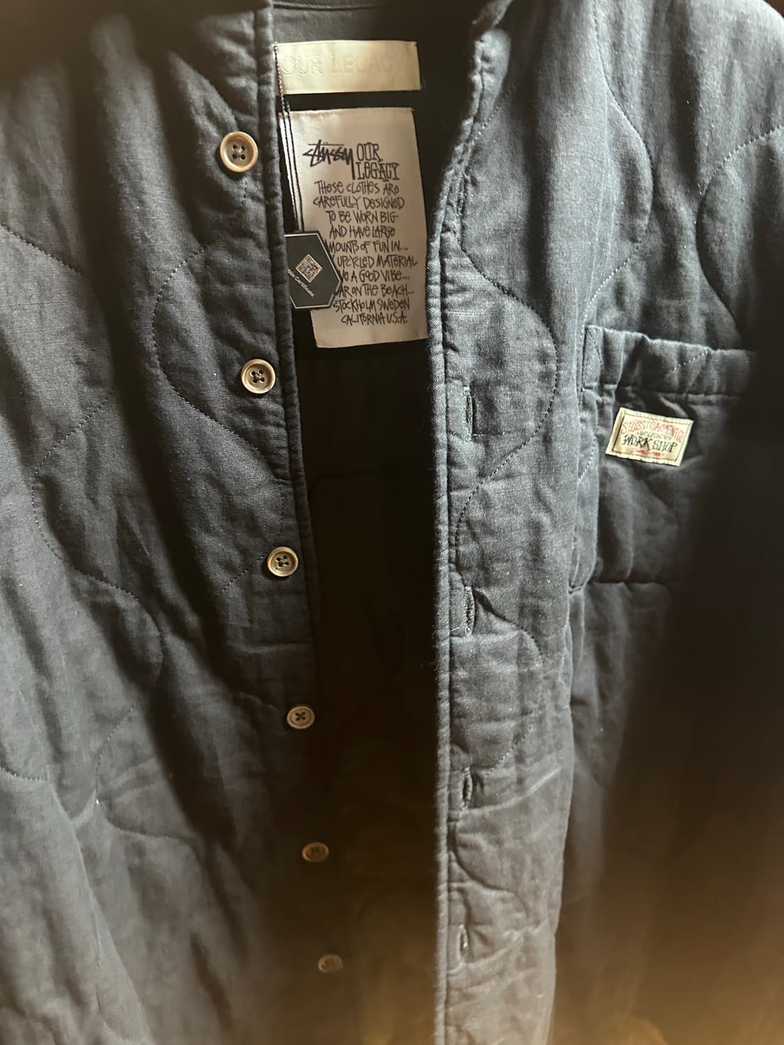 Stussy x Our legacy Work shop Jacket 상품이미지2