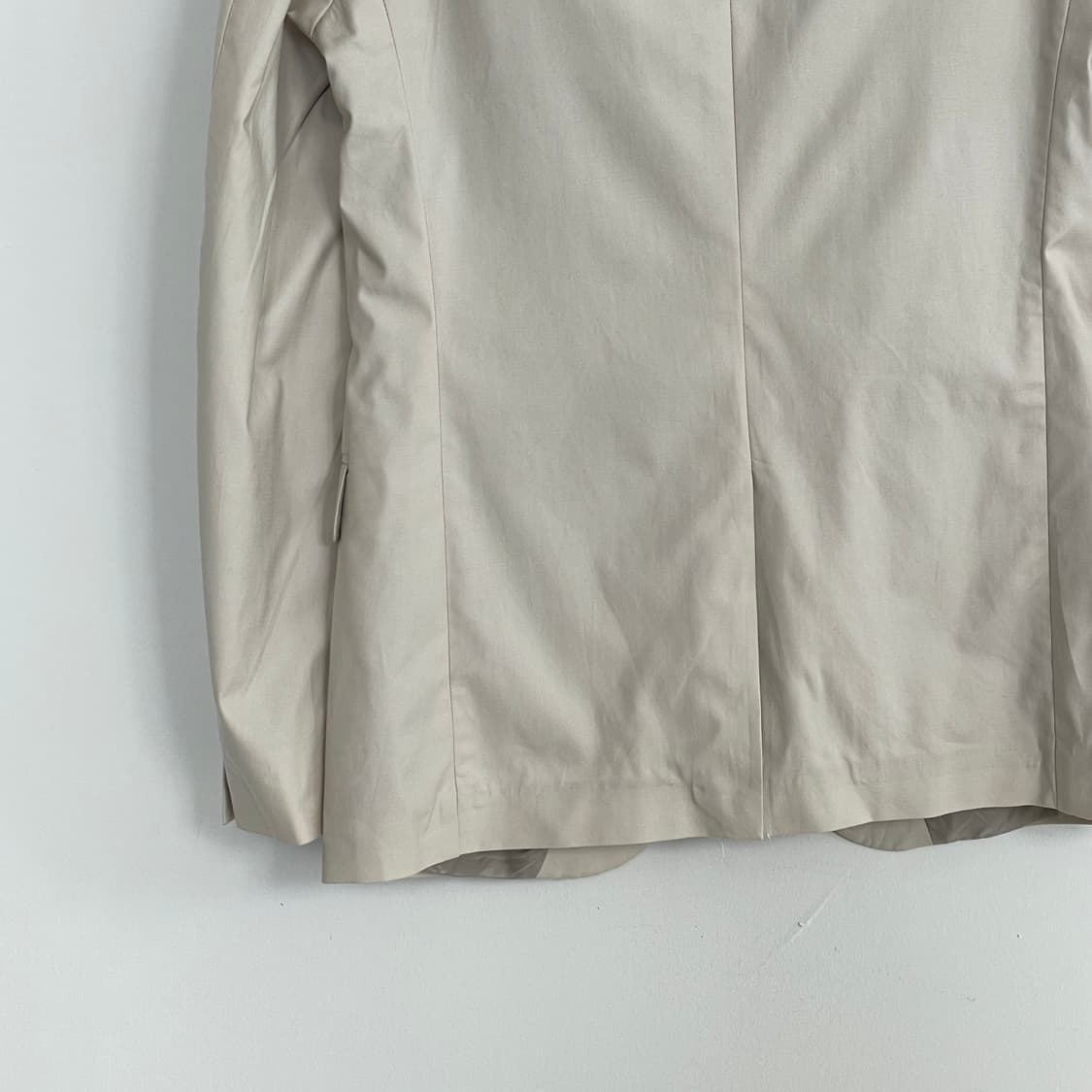 띠어리 베이지 싱글 캐쥬얼 블레이저 자켓 상품이미지6