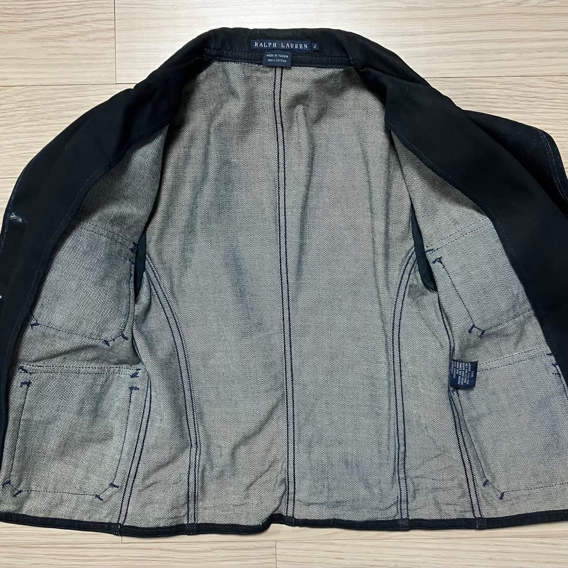 [Polo] 폴로 랄프로렌 데님 워싱 코팅 자켓 상품이미지6