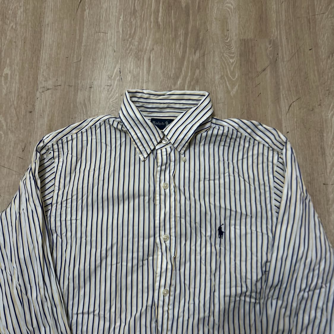 폴로 랄프로렌 커스텀핏 스트라이프 셔츠 S/90  상품이미지2