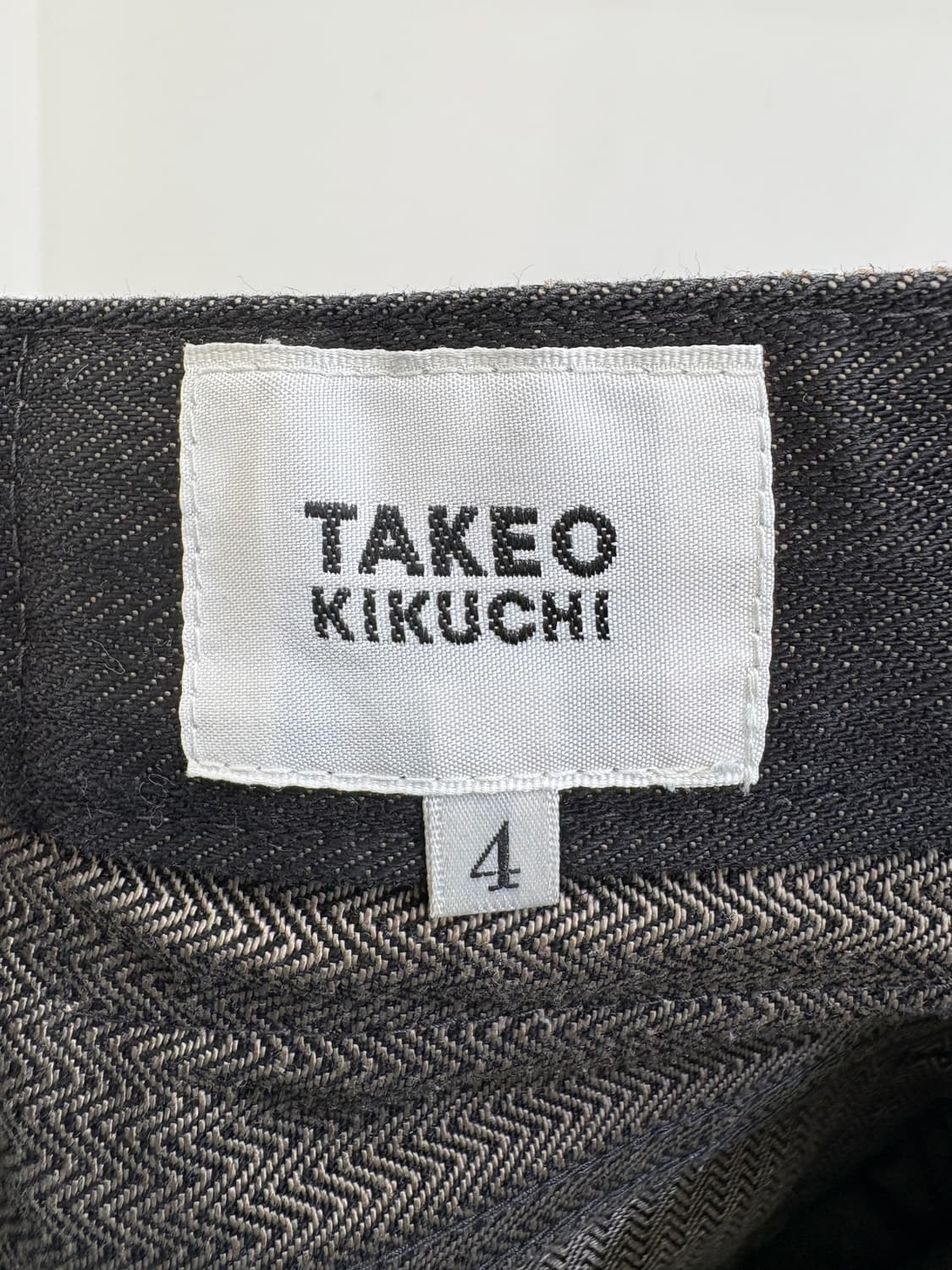 TAKEO KIKUCHI (Made in Japan) 데님팬츠 상품이미지7