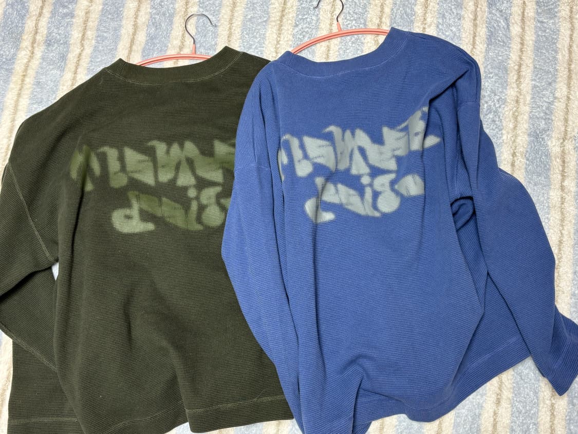 예스아이씨] 스트릿 와플 코튼 긴팔 상품이미지2