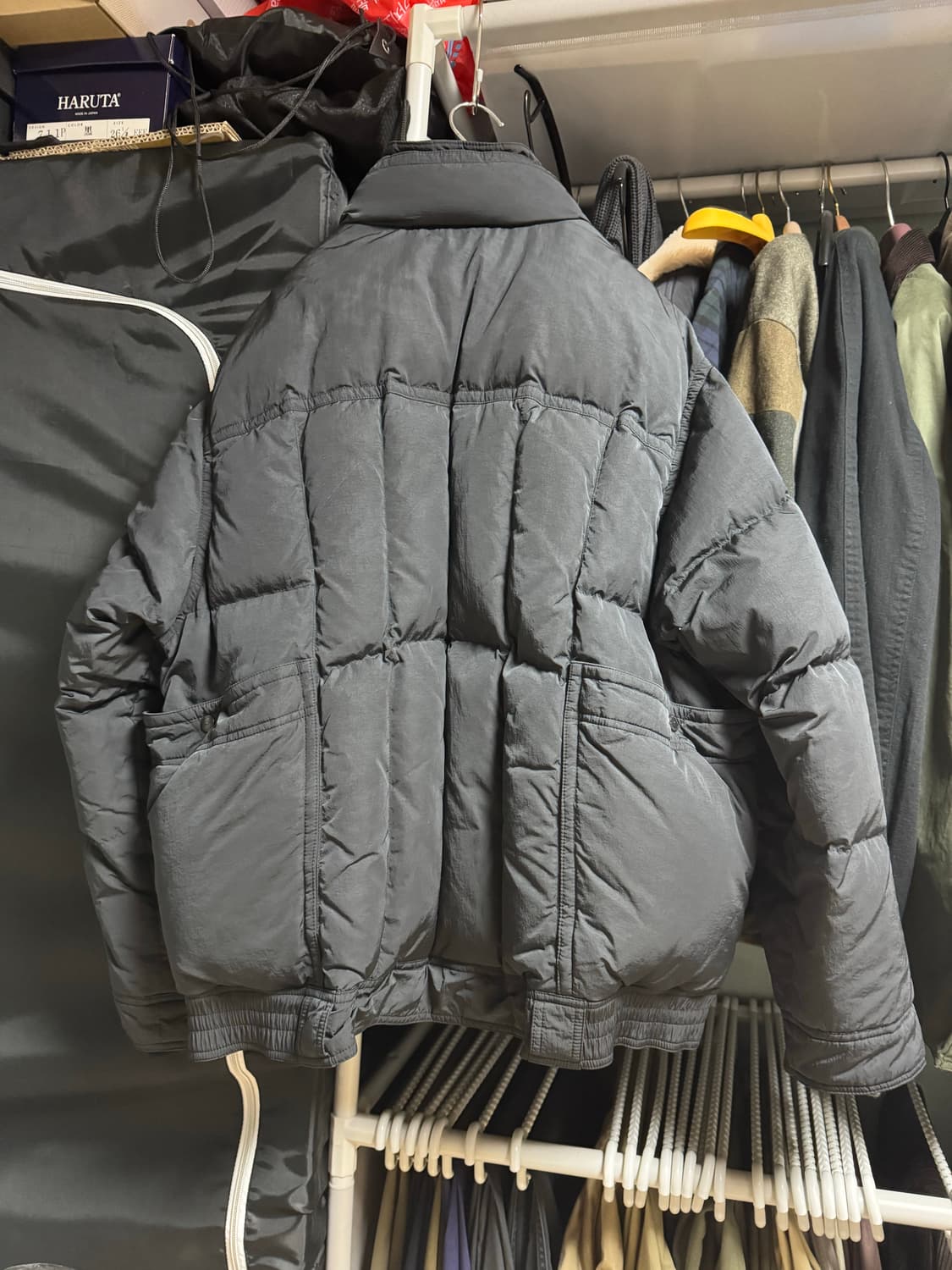 [L] 이스트로그 X 시리즈 헌터 숏 구스다운 파카 상품이미지2