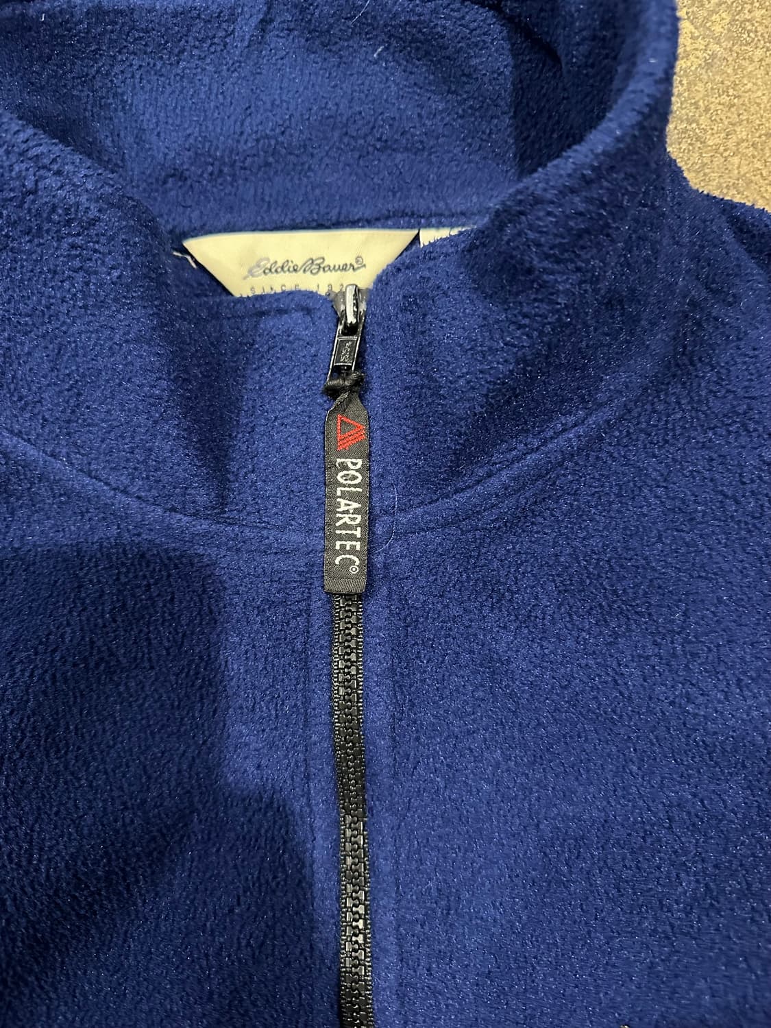 빈티지 00s 에디바우어 플리스 베스트 상품이미지3