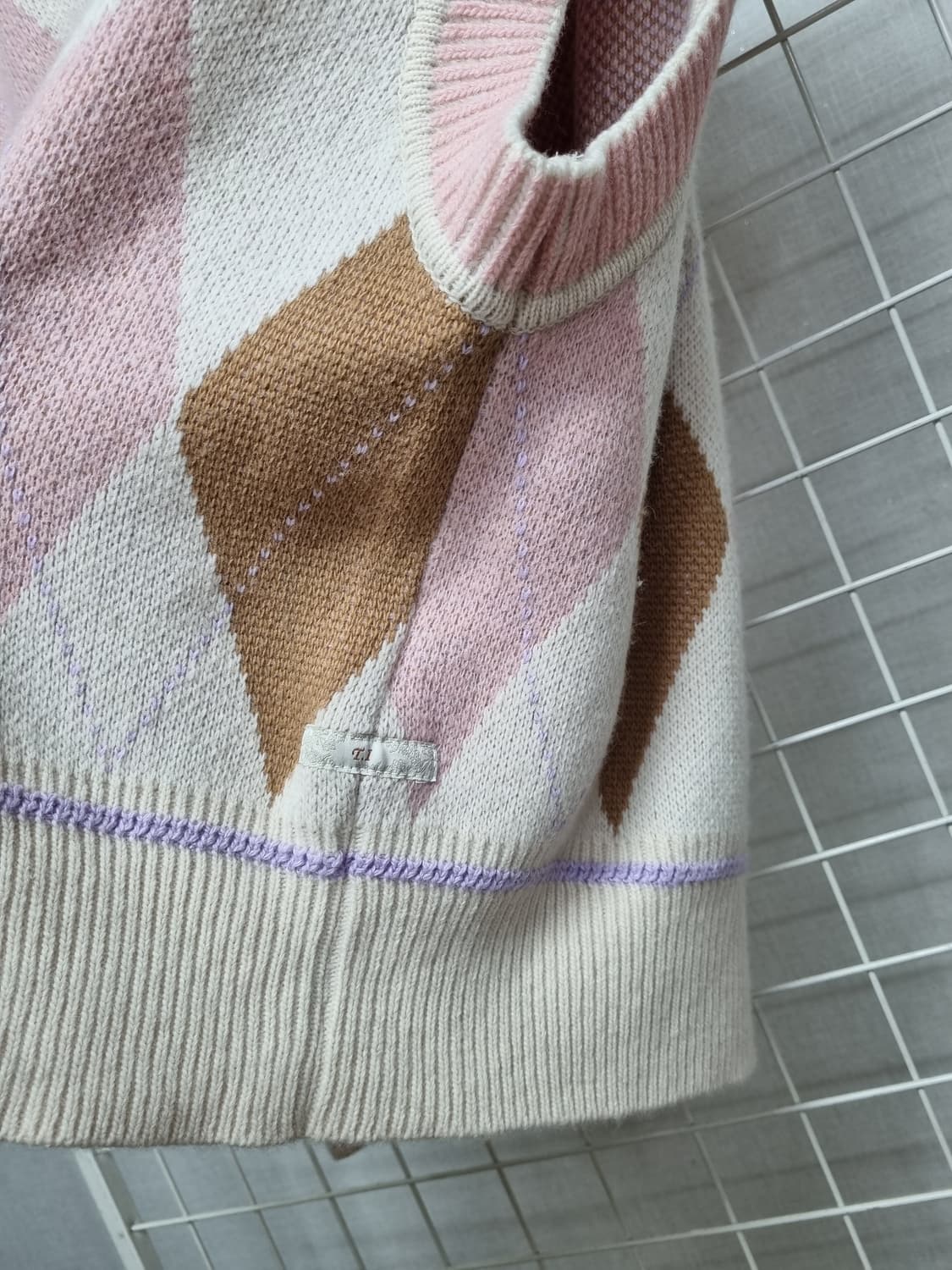 (택포) 써스데이아일랜드 니트베스트 니트조끼 상품이미지4