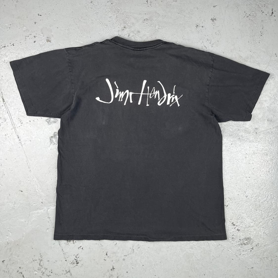 빈티지 Jimi hendrix 퍼플 페이스 반팔 상품이미지3