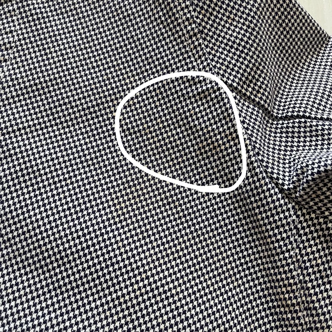 Danton . 단톤 체크 더블 자켓 상품이미지7