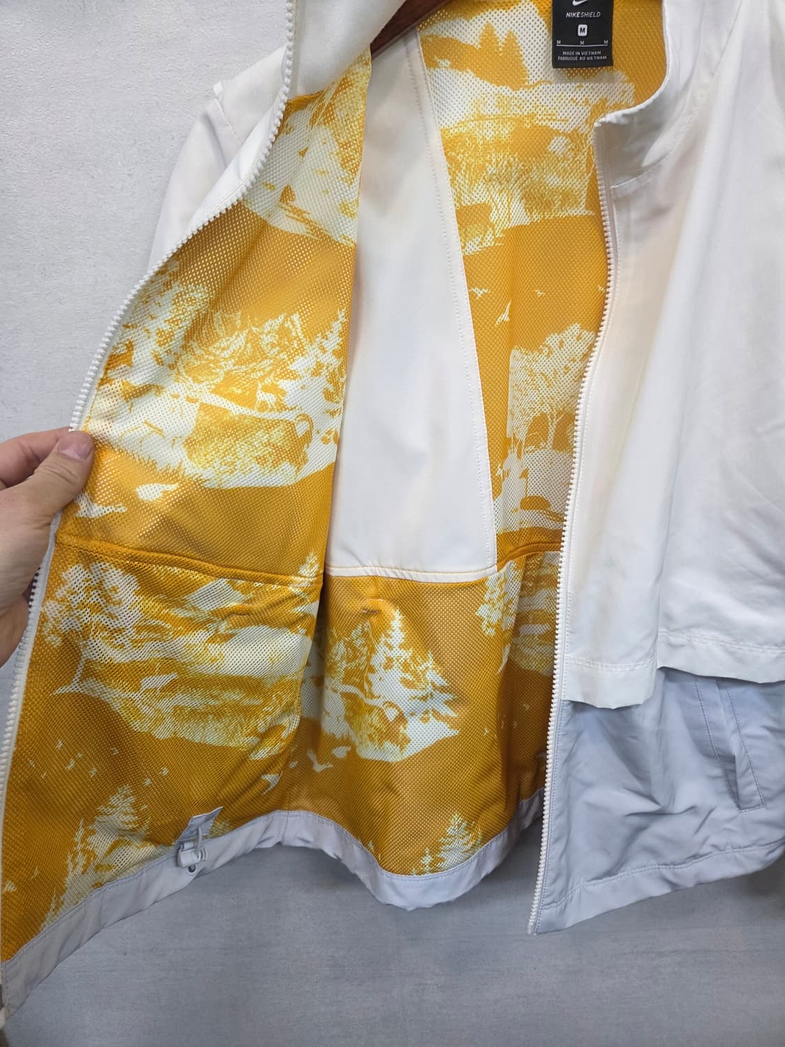 나이키 여성 골프 쉴드 레이어드 윈드브레이커 자켓 m 상품이미지5