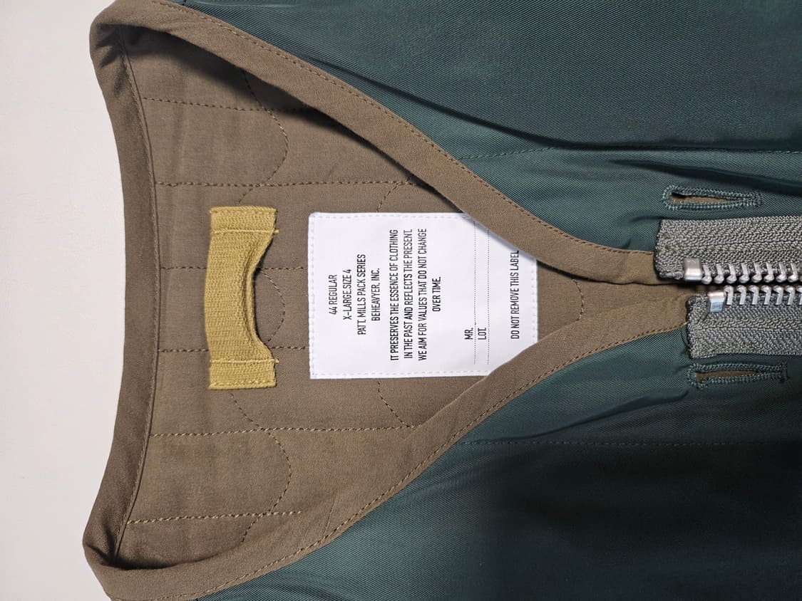 비헤비어 M48 MIL PARKA + 라이너 일괄 판매 상품이미지6