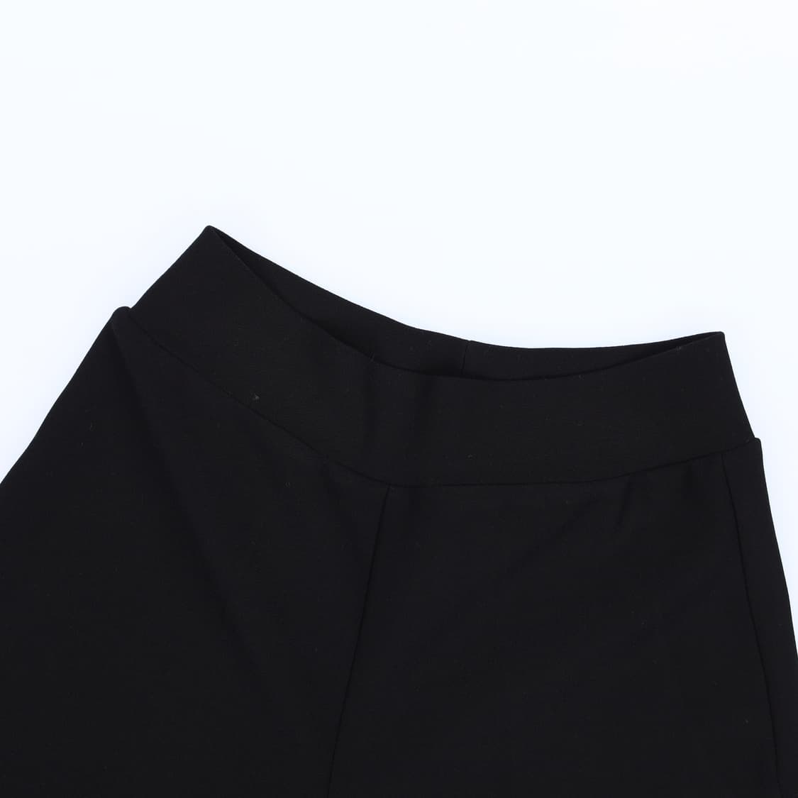 [66정도] 럭키룸 여성 블랙 밴딩 와이드팬츠 1107HR3 상품이미지3