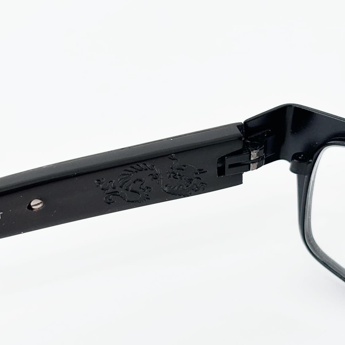 Lucky bland  블랙 메탈 데드스탁 빈티지안경 상품이미지5