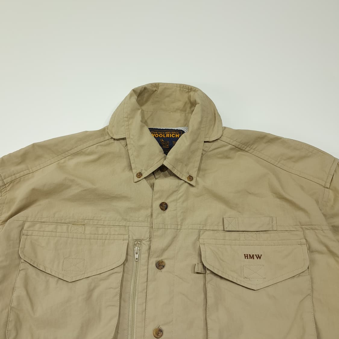 CL640 XL 울리치 90s 사파리 헌팅 유틸리티 샌드베이지 셔츠 남 상품이미지2