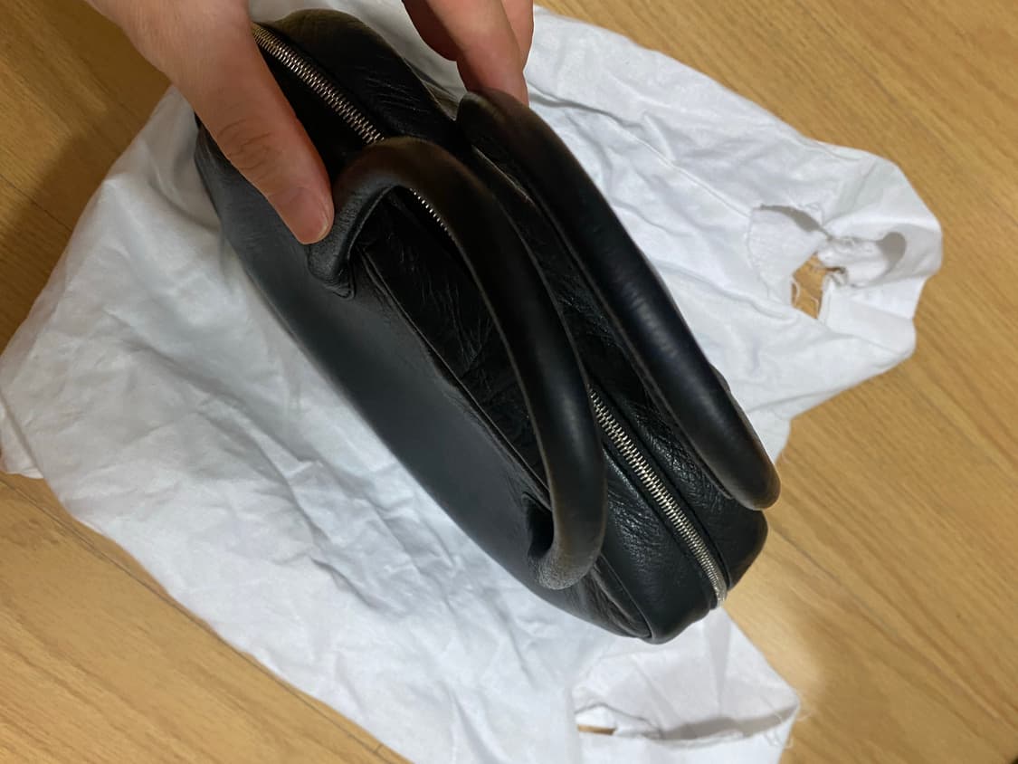 아에타 보스턴백 레더 스몰 정품 상품이미지10