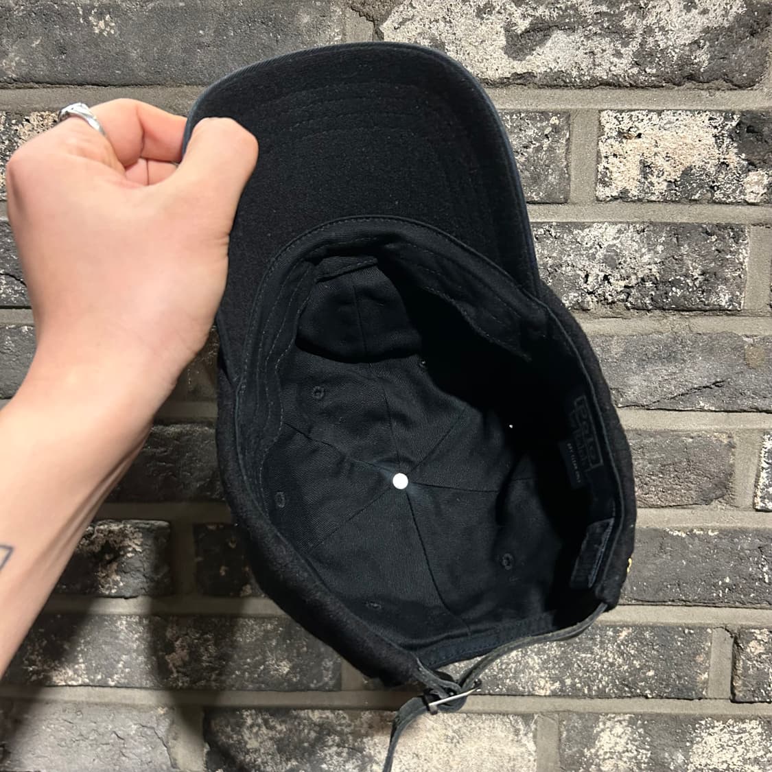 폴로 랄프로렌 스노우 폴로 챌린지 캡 블랙 상품이미지7