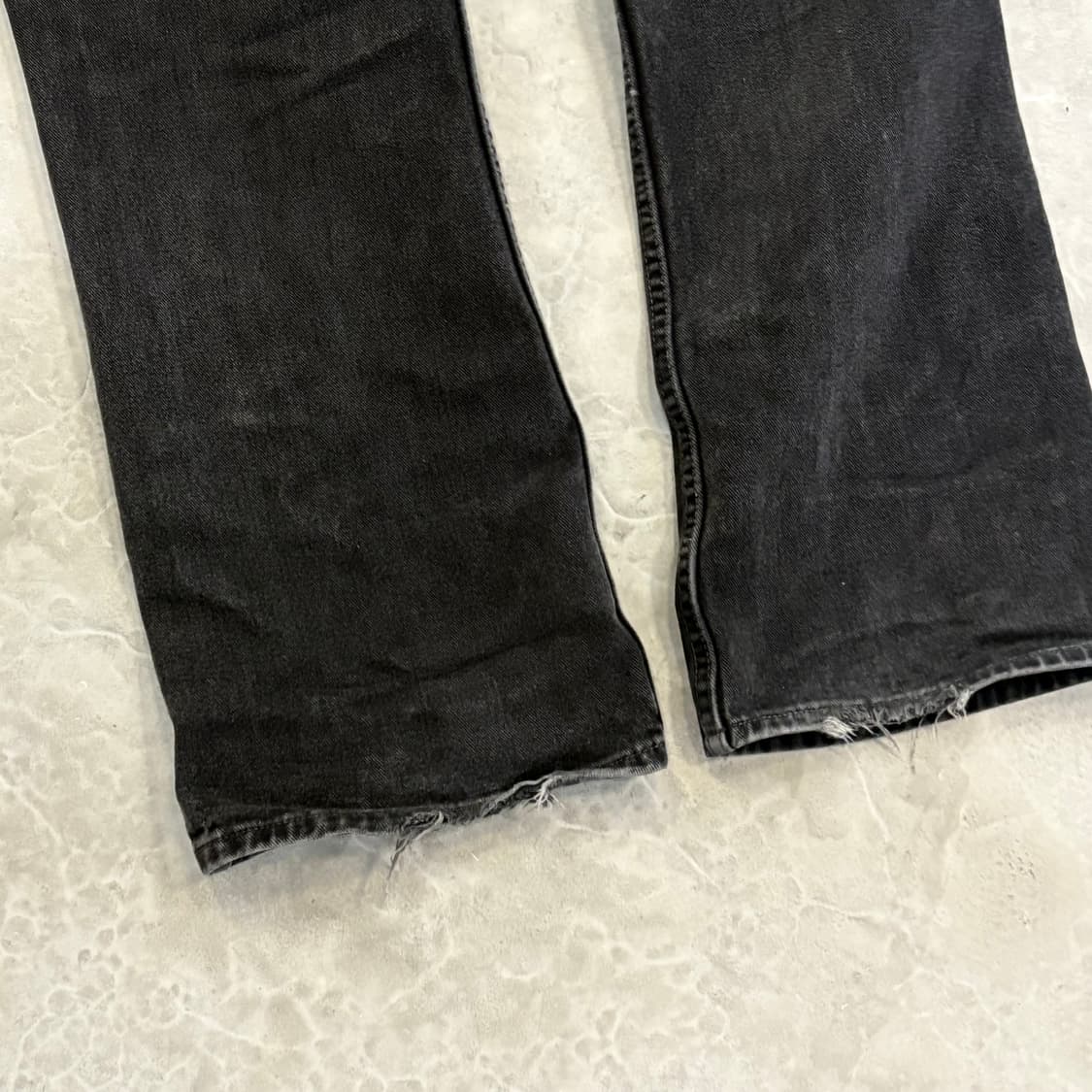 [38/32] USA🇺🇸 리바이스 517 레드탭 데님 흑청 블랙 상품이미지8