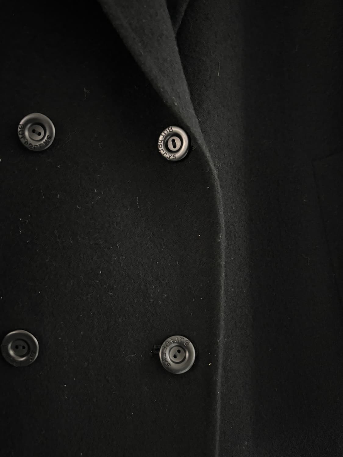 Burberry 버버리 블랙 싱글 브레스트 코트 상품이미지7