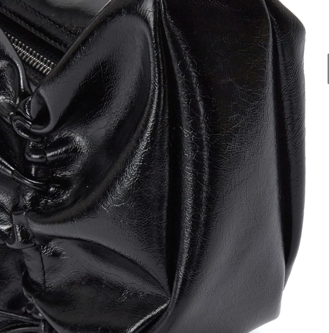 [Matin Kim]마뗑킴 셔링 리본라운드 백(아이보리) 상품이미지5