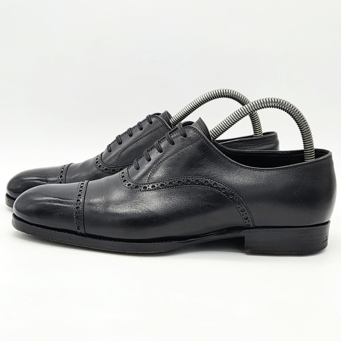  Saint Crispin's 캡토 옥스포드 슈즈 블랙 (6 1/2)  상품이미지1