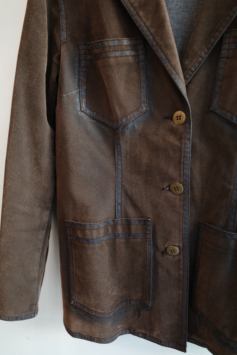 Japan brand 벨벳 자켓  상품이미지3