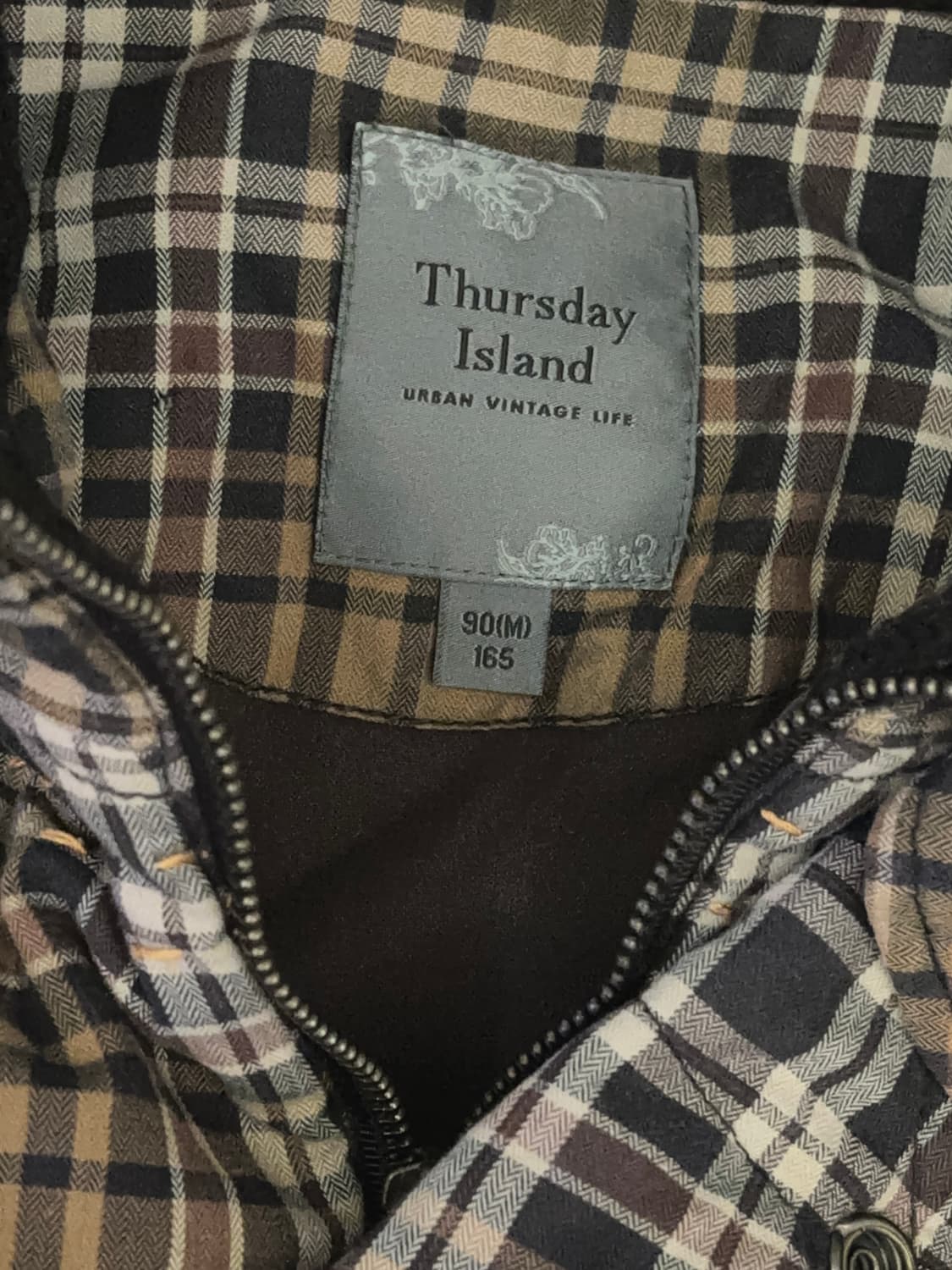 일본빈티지 초코 니트 후드 베스트 빈티지베스트빈티지조끼니혼진너드 상품이미지3