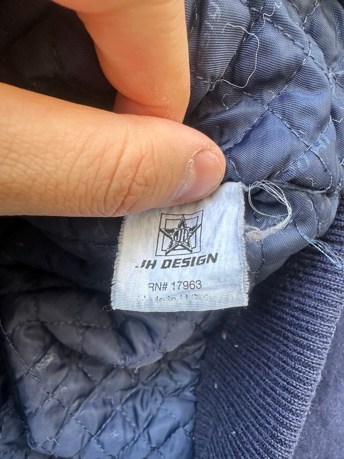 빈티지 90s JH Design 뉴욕 양키즈 울 바시티 자켓 상품이미지7