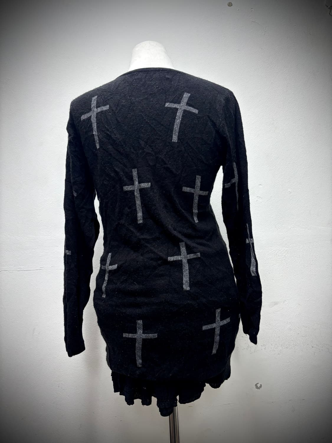 [00’s] Cross Print Black Sleeve 상품이미지4
