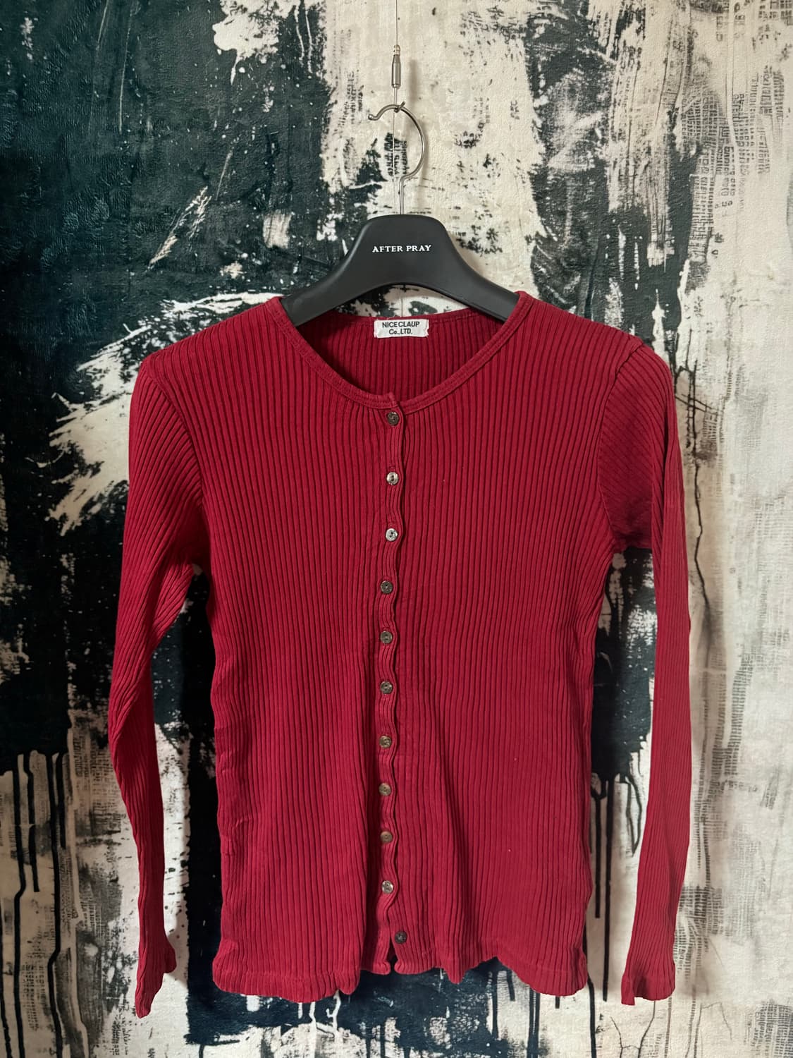 90’s Nice claup vintage cardigan 상품이미지3