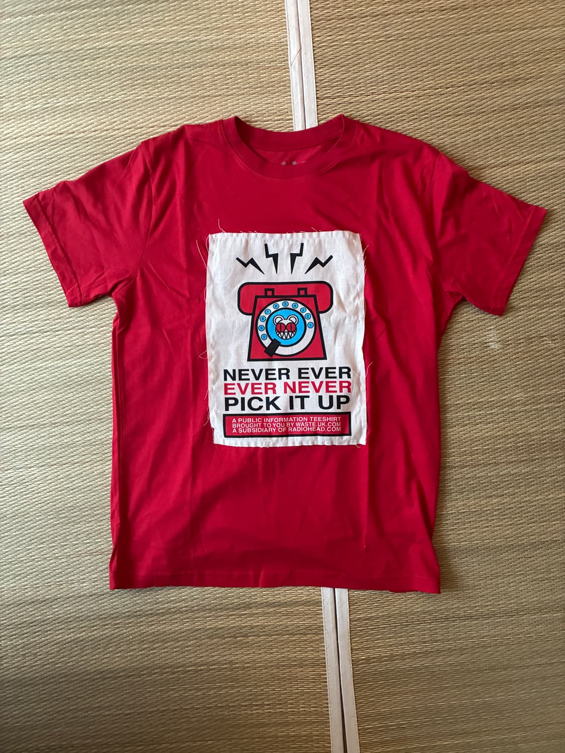 라디오헤드 2025 월드투어 티셔츠 상품이미지2