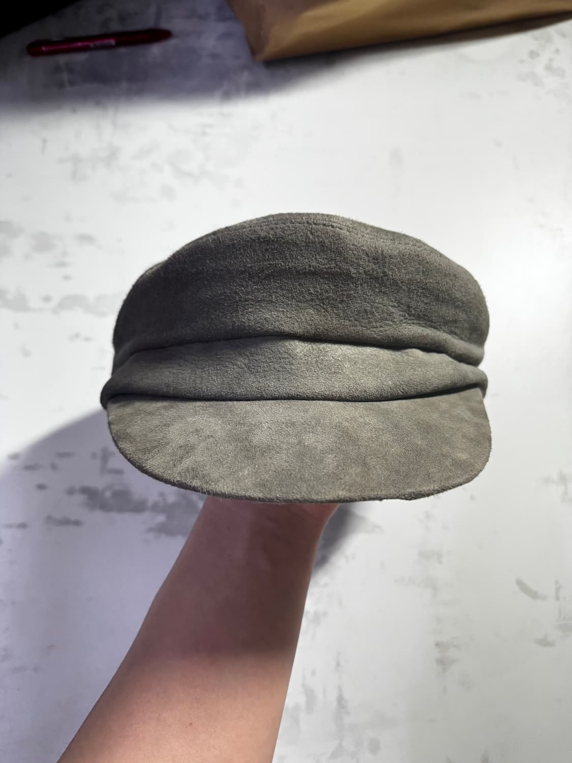 kijima takayuki suede cap 상품이미지2