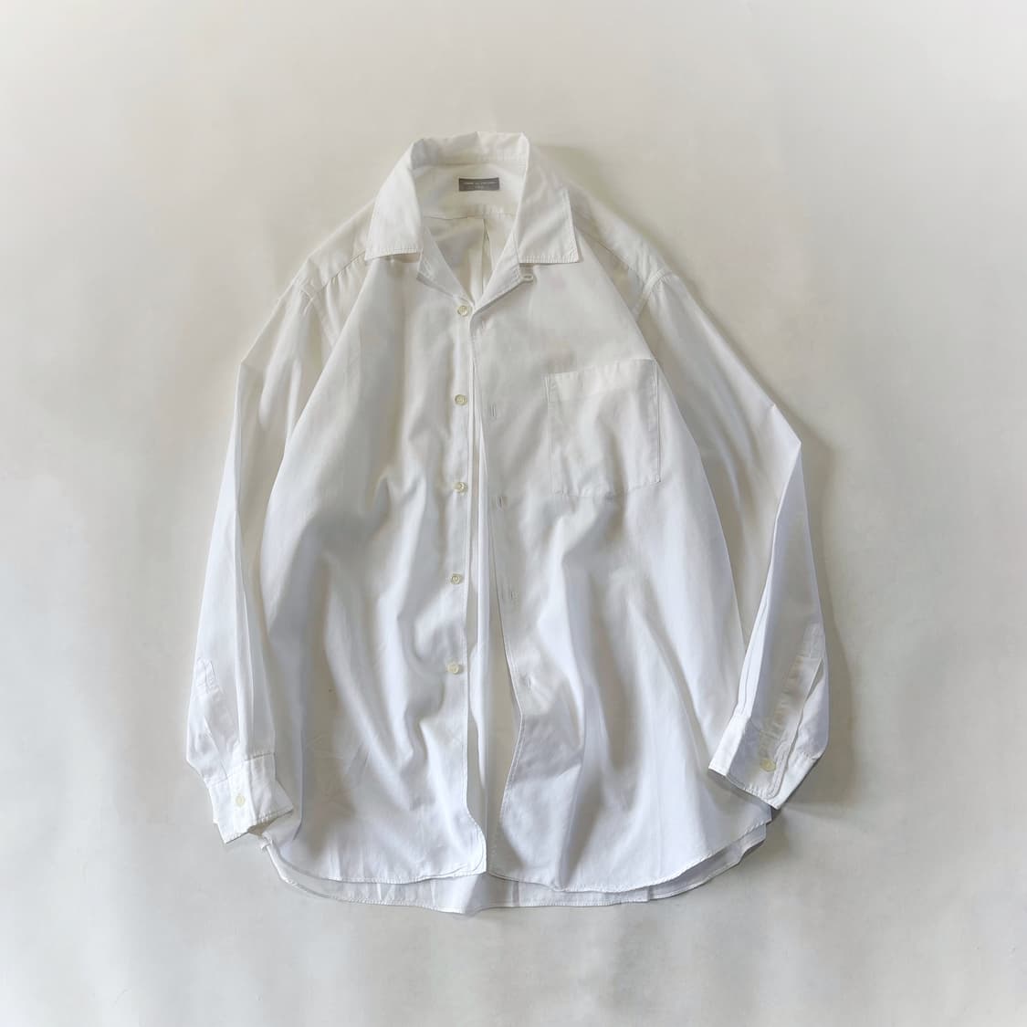Comme des Garçons White Minimal Shirt 상품이미지1