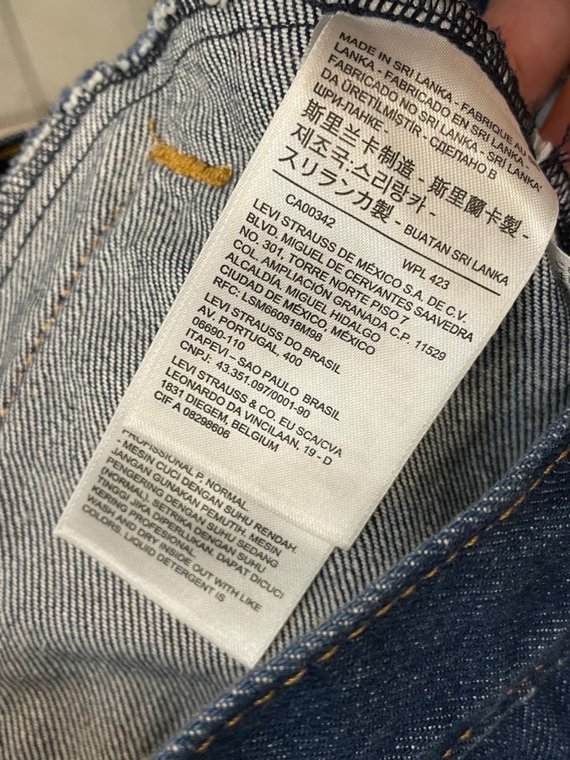 리바이스 3세대 데님 트러커 자켓  상품이미지7