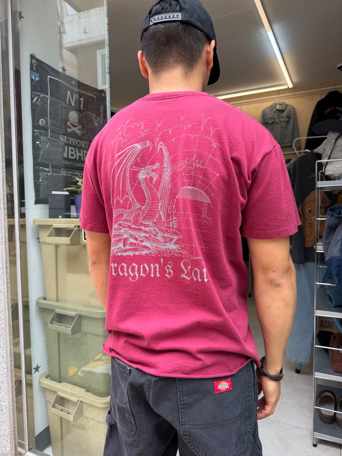 Oneita cutting Tee 상품이미지1