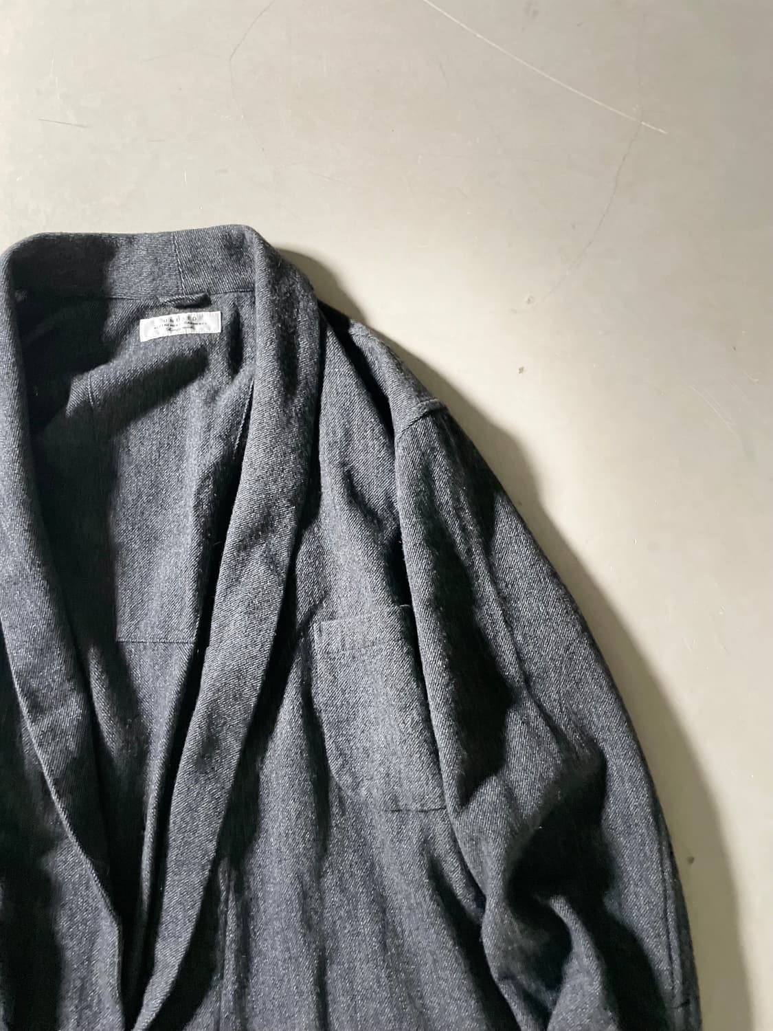 언유즈드 Belted Shawl Collar Robe Jacket 상품이미지2