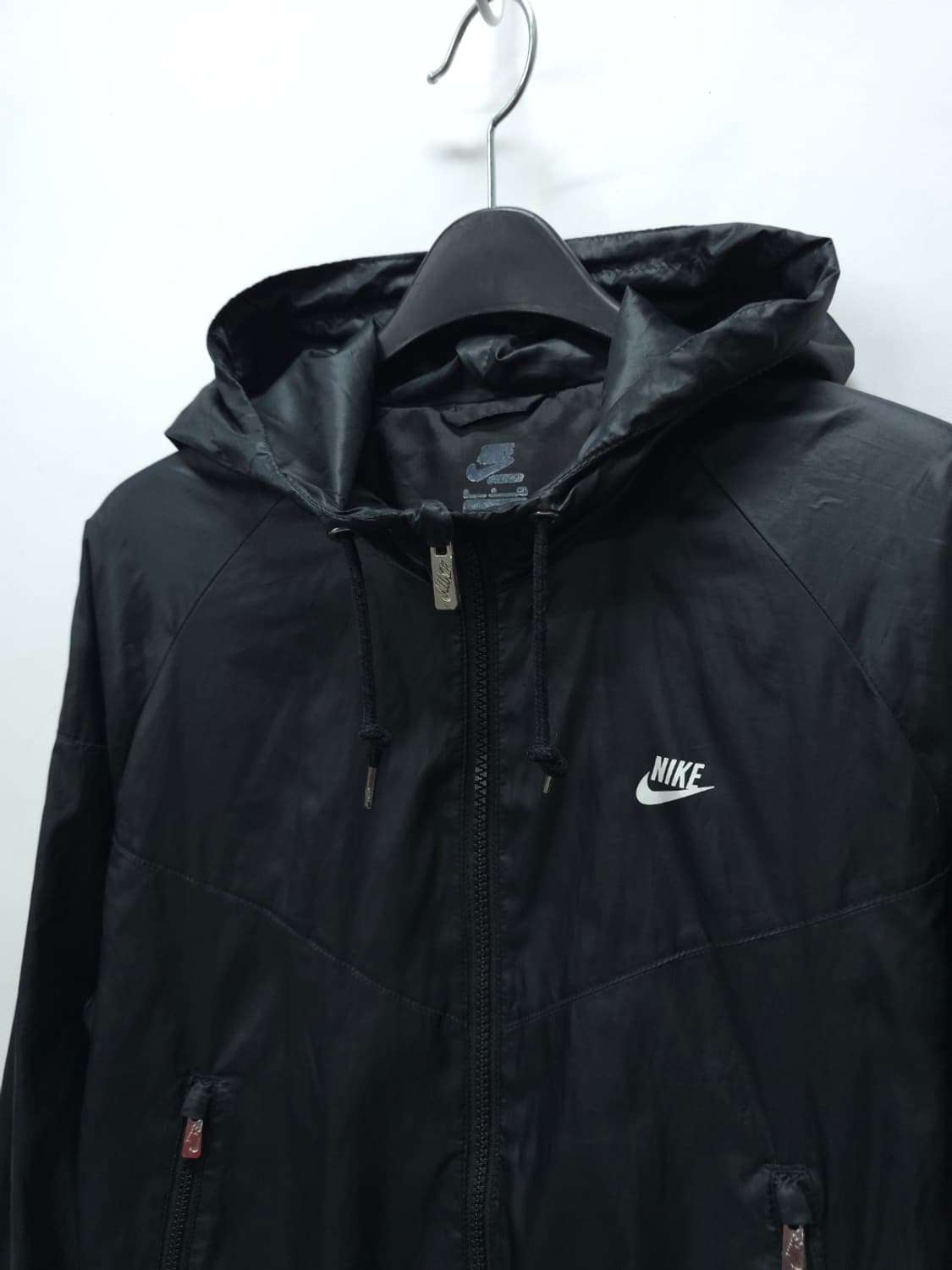 ​나이키 윈드러너 러닝 후드 집업 바람막이 블랙 (S사이즈) 상품이미지2