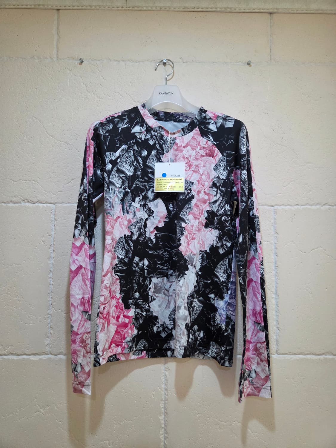 강혁 에어백 컬러프린트 롱슬리브 L 상품이미지1