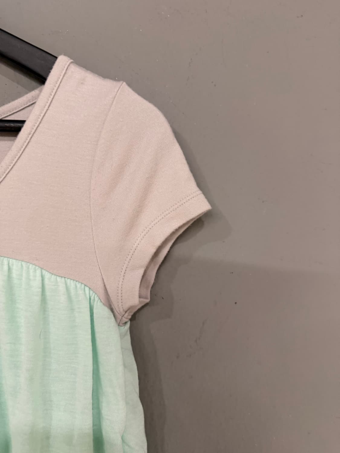 grey + mint can-can frill detail top 상품이미지8