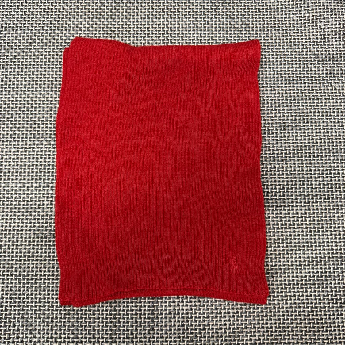 POLO 머플러 레드 상품이미지2