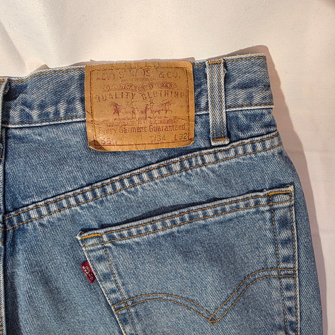 [W34L32]90s 리바이스 550 릴렉시드핏 데님팬츠 상품이미지7