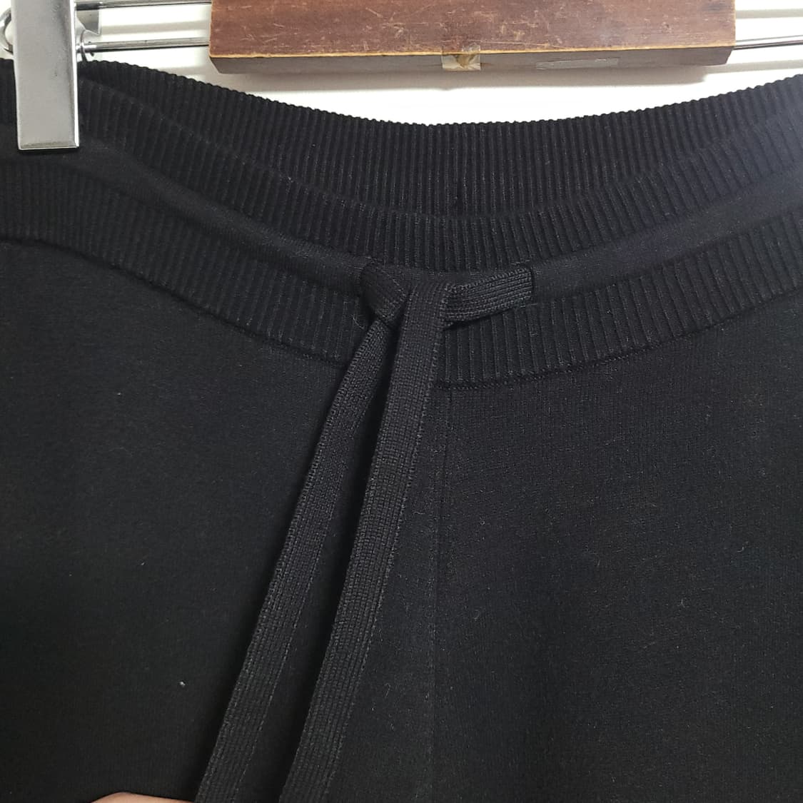 (34) COS 코스 여성 블랙 와이드 밴딩 팬츠 슬랙스 상품이미지2